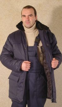 Куртка утепленная с капюшоном мод. К-29У камуфляж